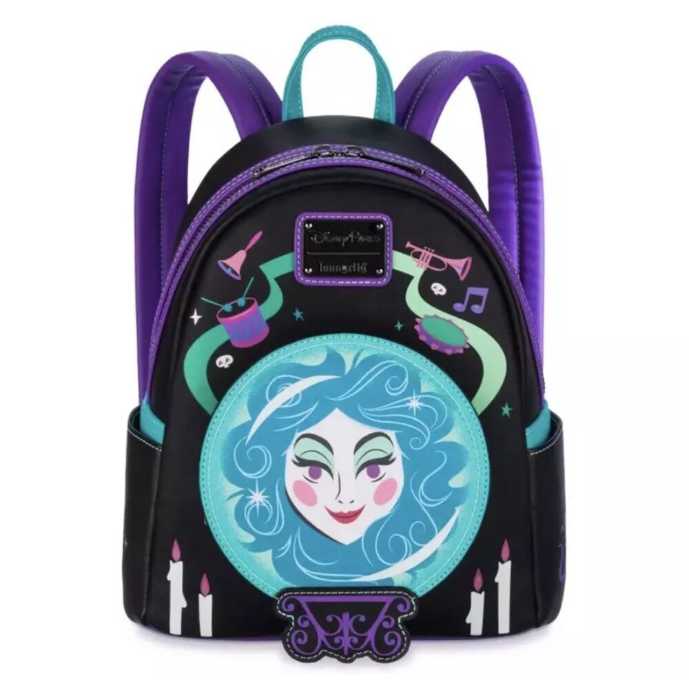 Disney Parks The Haunted Mansion Madame Leota Loungefly Backpack New